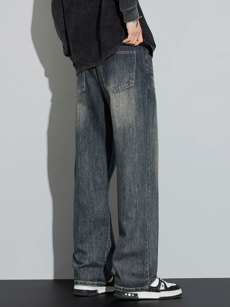 Men's Baggy Wide Leg Jeans