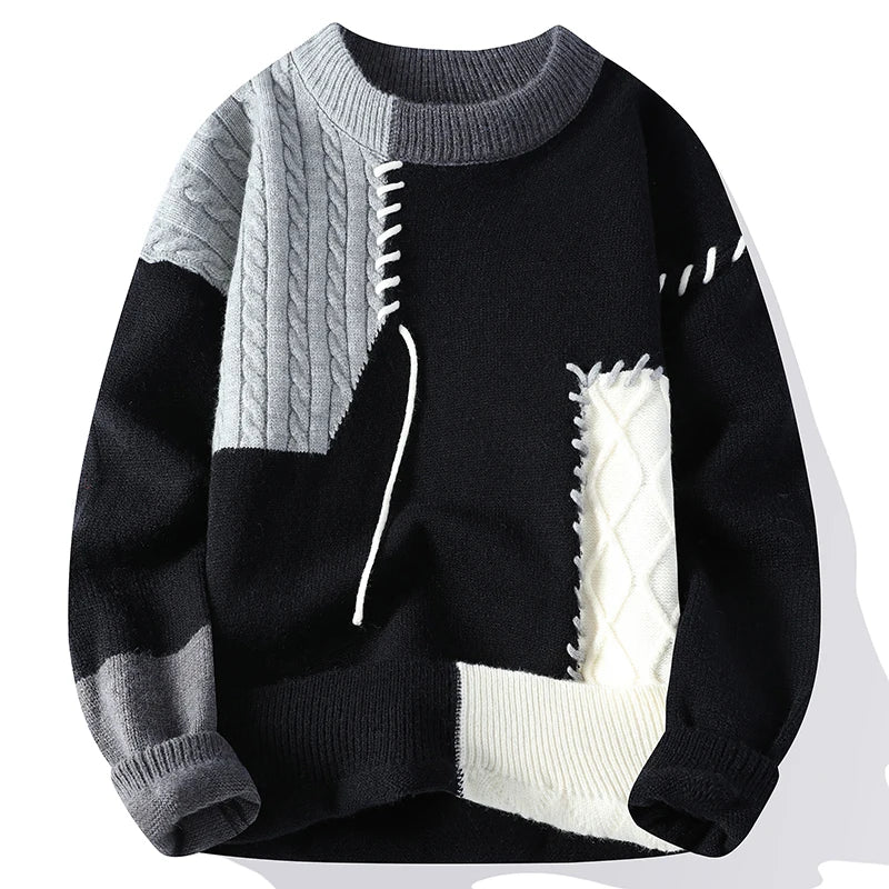 Men's Thick Knitted Sweater