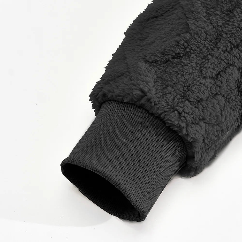 Men's Double-Sided Velvet Hoodie