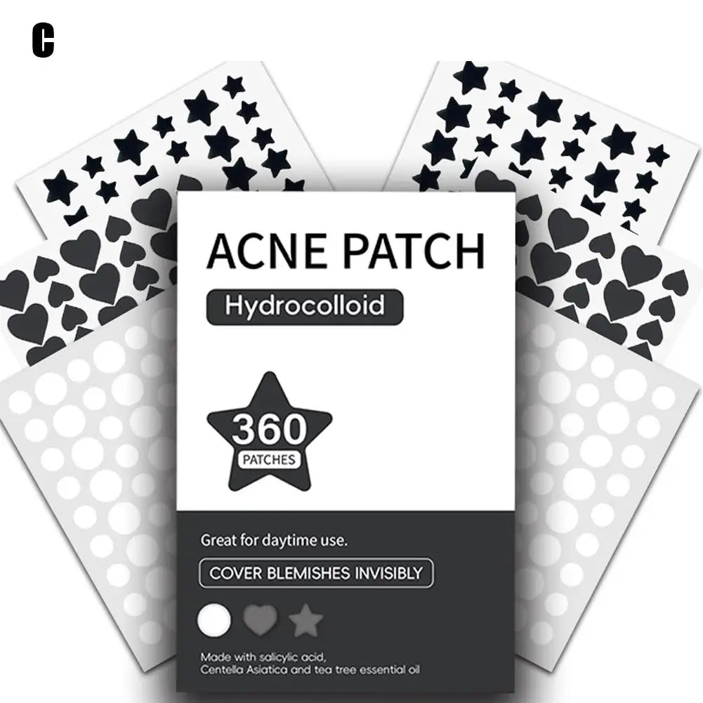 360-Pack Invisible Acne Patches