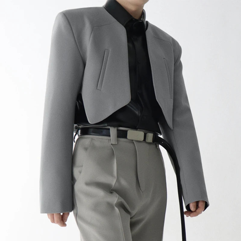 Men's Cropped Blazer