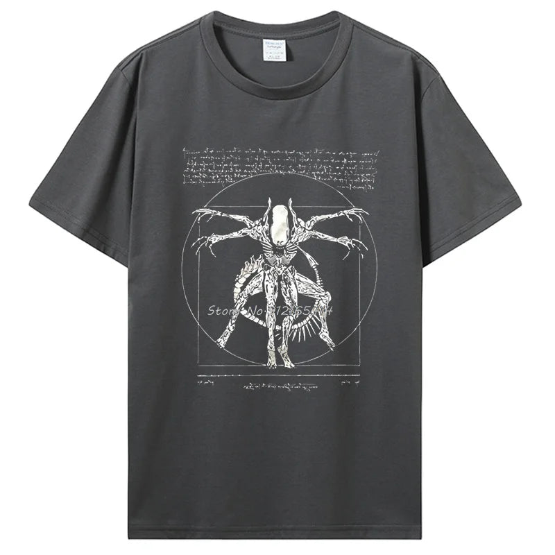 Men's Da Vinci Alien Graphic T-Shirt