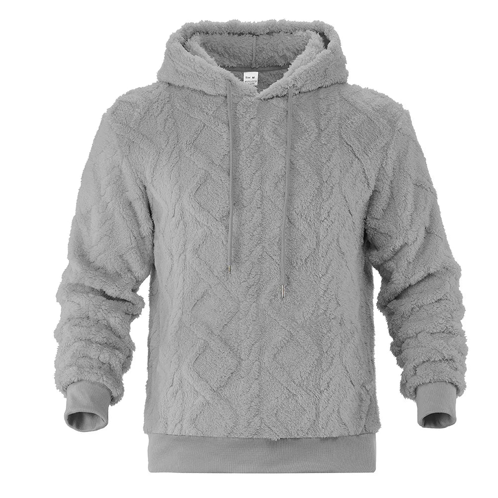 Men's Double-Sided Velvet Hoodie