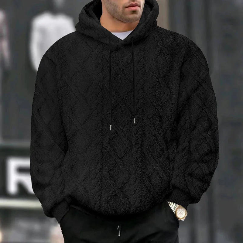 Men's Double-Sided Velvet Hoodie