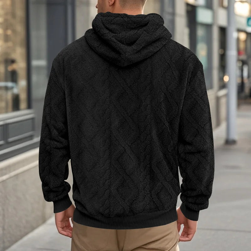 Men's Double-Sided Velvet Hoodie