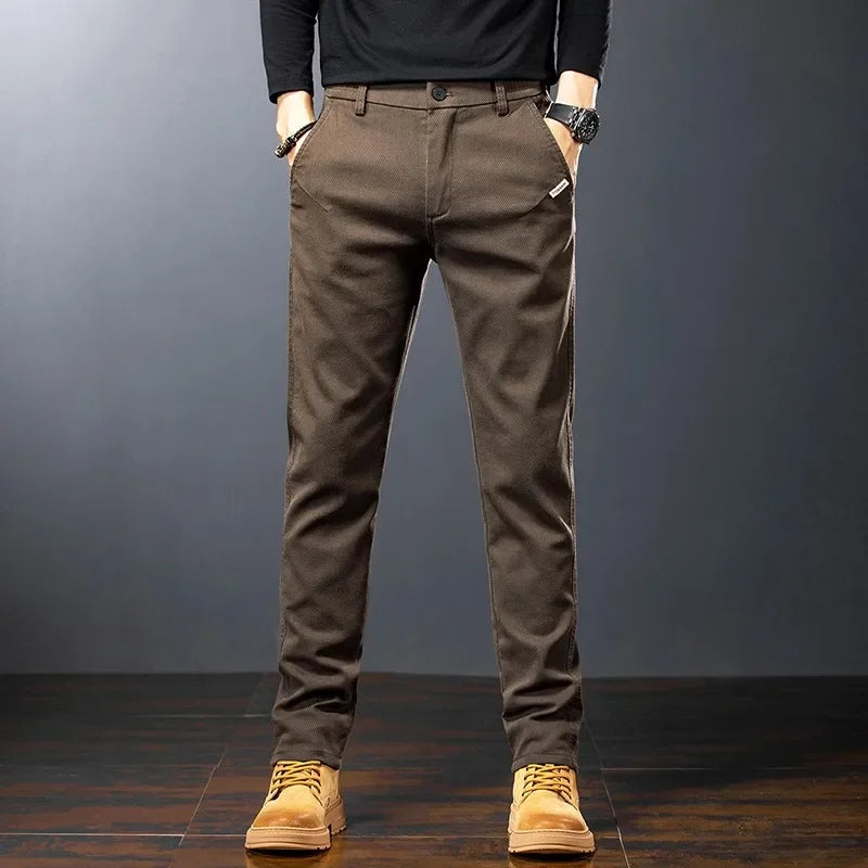 Men's Cotton Casual Trousers