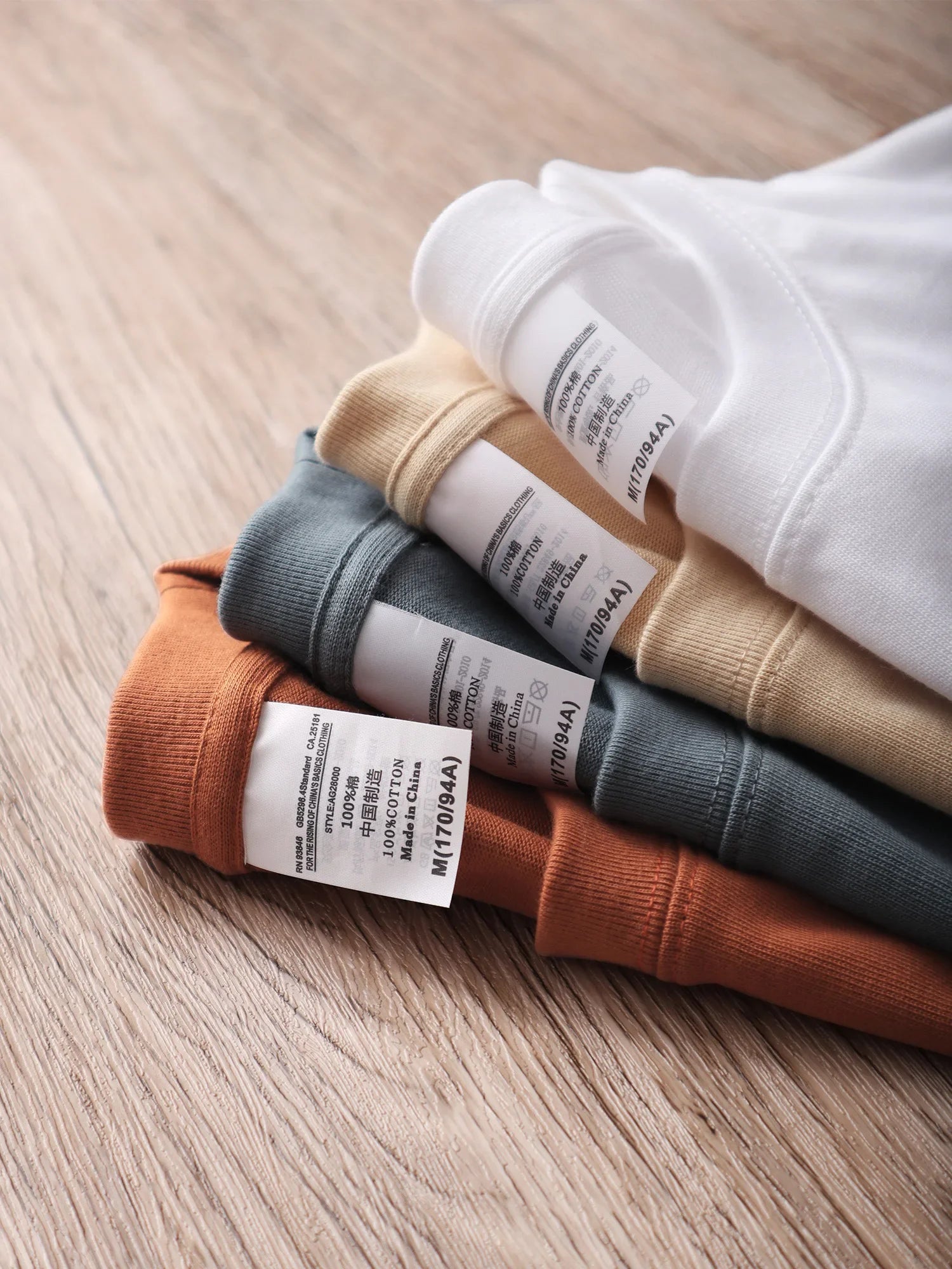 Men's Thick Cotton Short Sleeve Tee