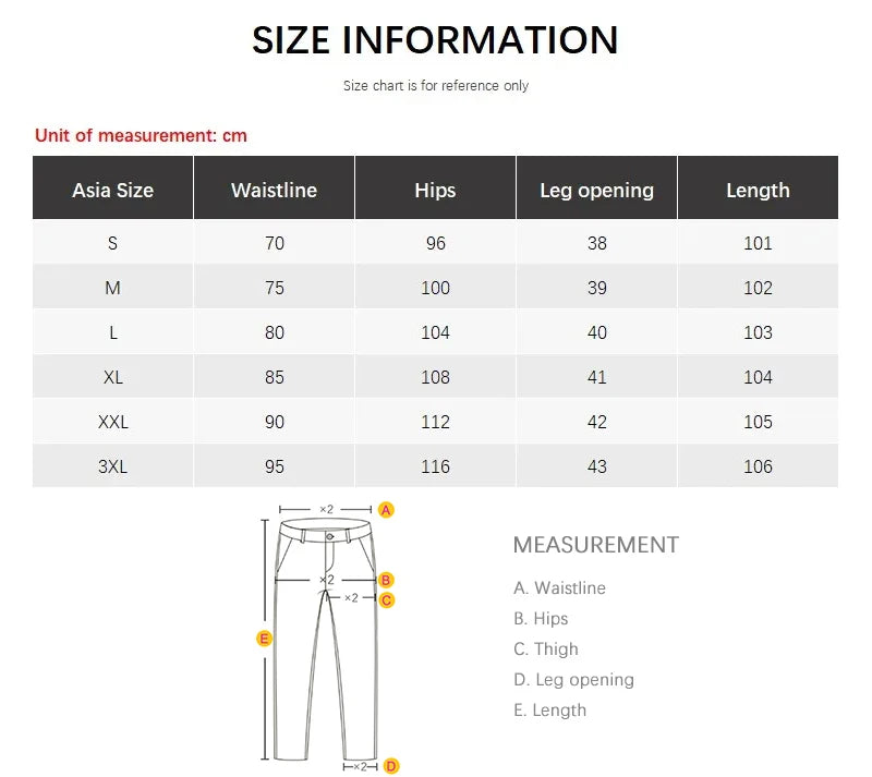 Men's Casual Baggy Denim Pants