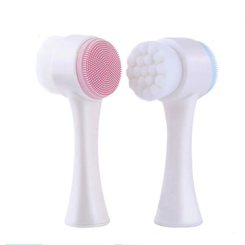 Manual Face Cleansing & Massage Brush